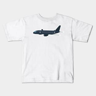 Airplane sticker vector illustration, travel logo design. Passenger plane icon. Kids T-Shirt